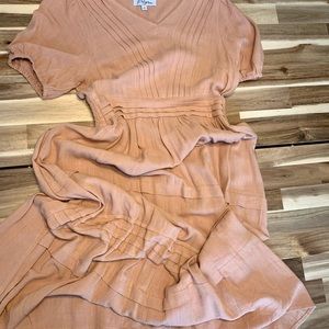 Baltic Born Ream Pintuck in Dusty Peach